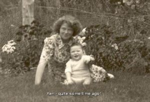 Ken and mother circa 1948